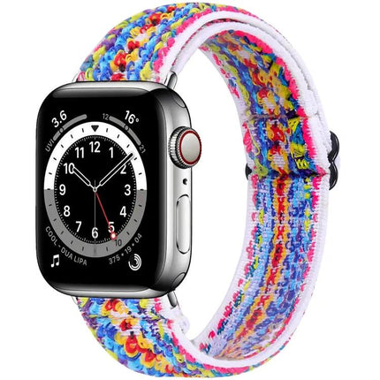 Elastic Replacement Watch Band For Apple Watch 38-45mm