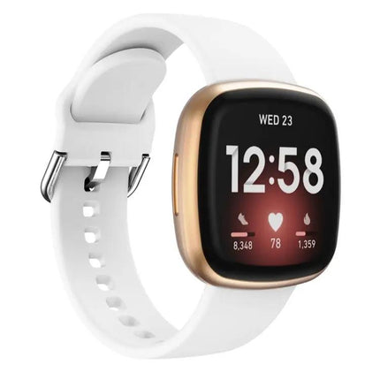 Fitbit Versa 3 Silicone Replacement Strap 24mm 115mm 85mm
