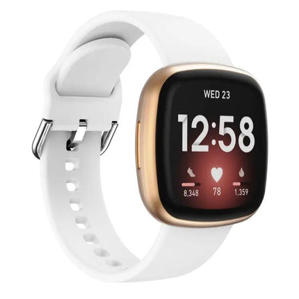 Fitbit Versa 3 Silicone Replacement Strap 24mm 115mm 85mm