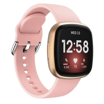 Fitbit Versa 3 Silicone Replacement Strap 24mm 115mm 85mm