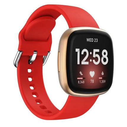 Fitbit Versa 3 Silicone Replacement Strap 24mm 115mm 85mm