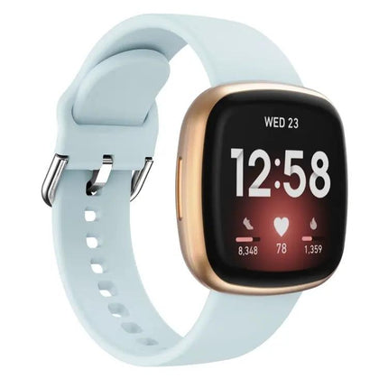 Fitbit Versa 3 Silicone Replacement Strap 24mm 115mm 85mm