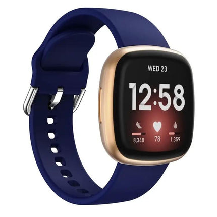 Fitbit Versa 3 Silicone Replacement Strap 24mm 115mm 85mm