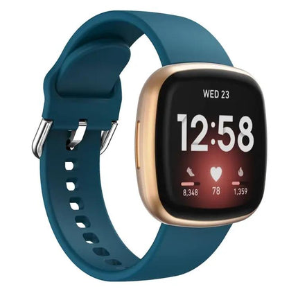 Fitbit Versa 3 Silicone Replacement Strap 24mm 115mm 85mm