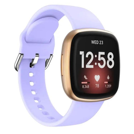 Fitbit Versa 3 Silicone Replacement Strap 24mm 115mm 85mm