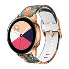 For Samsung Galaxy Watch 42mm / Red Rose