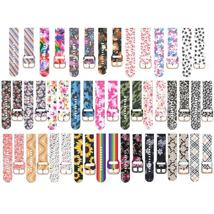 Silicone Printed Replacement Strap Samsung Galaxy Watch 42mm