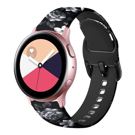 Silicone Printed Strap For Samsung Galaxy Watch 46mm