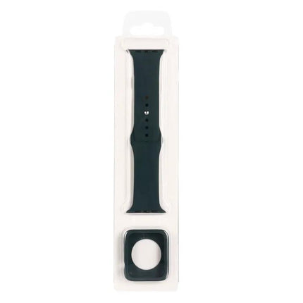 Silicone Strap And Protective Case For Apple Watch 45mm