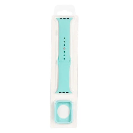 Silicone Strap And Protective Case For Apple Watch 45mm