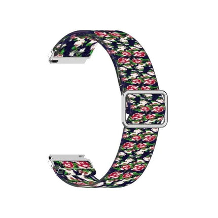 Adjustable Elastic Printed Replacement Watch Band 20/22mm