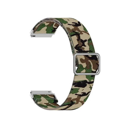 Adjustable Elastic Printed Replacement Watch Band 20/22mm