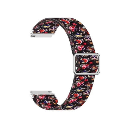 Adjustable Elastic Printed Replacement Watch Band 20/22mm