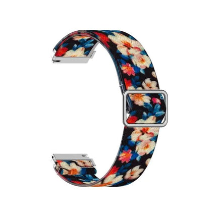 Adjustable Elastic Printed Replacement Watch Band 20/22mm