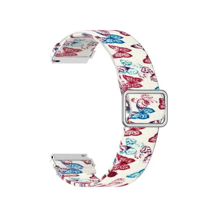 Adjustable Elastic Printed Replacement Watch Band 20/22mm