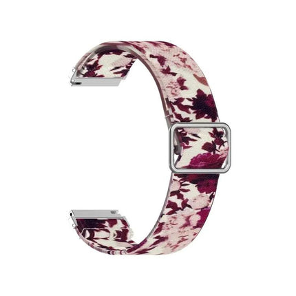 Adjustable Elastic Printed Replacement Watch Band 20/22mm