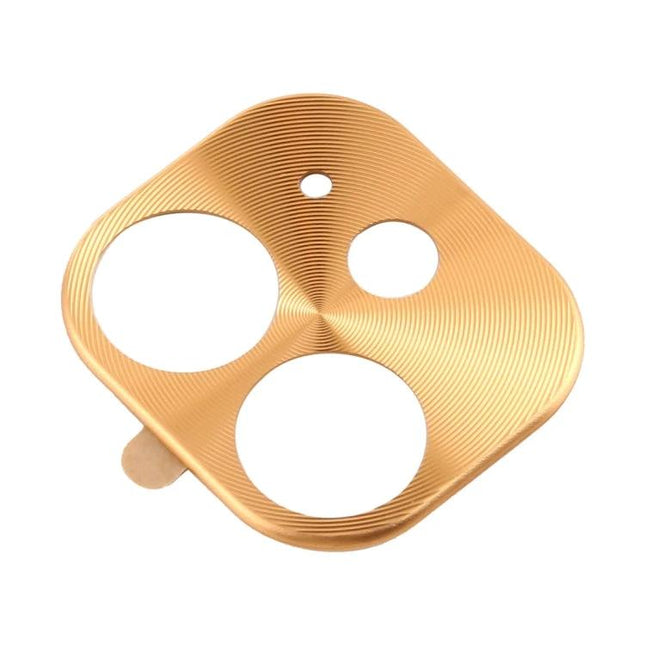 iPhone 11 Rear Camera Lens Protector Cardboard Style - gold cardboard-style protective film for rear camera lenses, scratch-resistant, low-profile