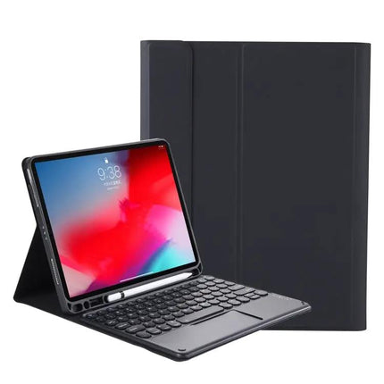 Detachable Bluetooth Keyboard Leather Case for iPad Air in Purple