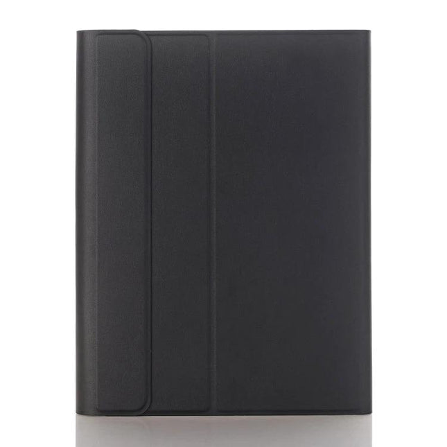 iPad Detachable Bluetooth Keyboard Leather Case with Stand in black protective folio, detachable Bluetooth keyboard and stand for typing on the go