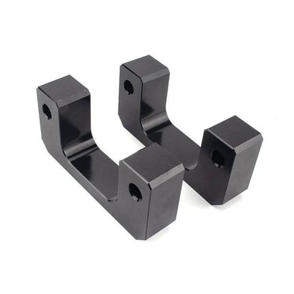 Front Leveling Lift Kit 2 Inch For Chevrolet Silverado black anodized aluminum front blocks improving stance and rear comfort