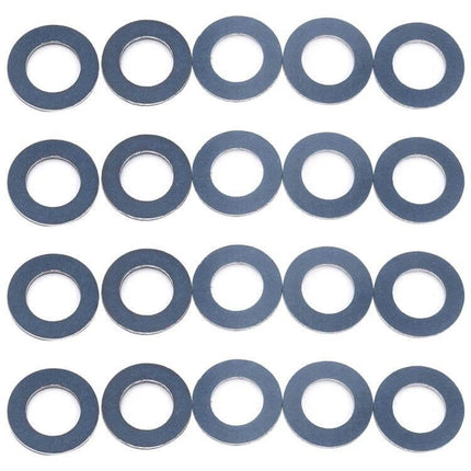 30 Pack Aluminum Oil Drain Plug Washers For Cars And SUVs – 30 aluminum alloy 13mm ID x 21mm OD x 2mm thick oil drain plug sealing washers