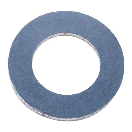 30 Pack Aluminum Oil Drain Plug Washers For Cars And SUVs - single 13mm ID aluminum alloy washer, 21mm OD, 2mm thick, 30-pack replacement seal