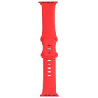For Series 7 41mm / 6 & SE & 5 & 4 40mm / 3 & 2 & 1 38mm / Scarlet