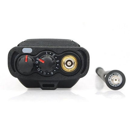 Retevis RT29 Long-Range Handheld Two-Way Radio for Communication close-up of top controls, volume/channel knobs and antenna connector