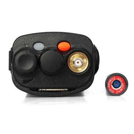 Retevis RT83 Waterproof DMR Digital Two-Way Radio with GPS top view showing antenna connector and control buttons