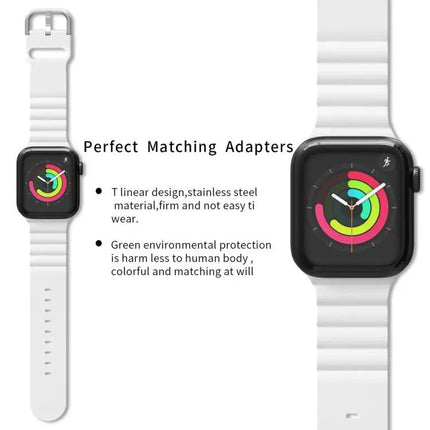 Silicone Watch Band For Apple Watch 38/40/42/44/45mm