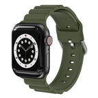 For Apple Watch Ultra 49mm / Series 8&7 45mm / SE 2&6&SE&5&4 44mm / 3&2&1 42mm / Dark Green