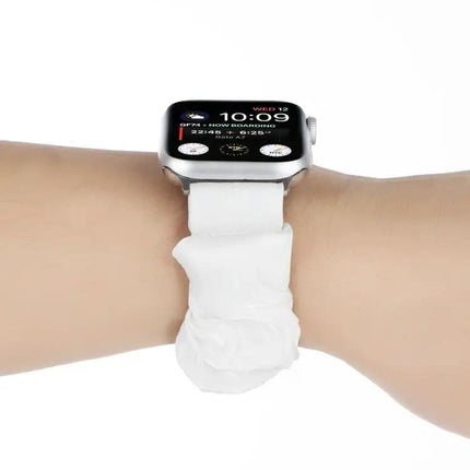 Apple Watch Cloth Band Shell Pattern Adjustable Strap