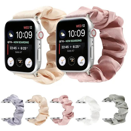 Apple Watch Cloth Band Shell Pattern Adjustable Strap