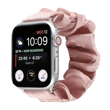 Apple Watch Cloth Band Shell Pattern Adjustable Strap