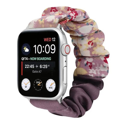 Butterfly Cloth Watch Strap For Apple Watch 38-49mm