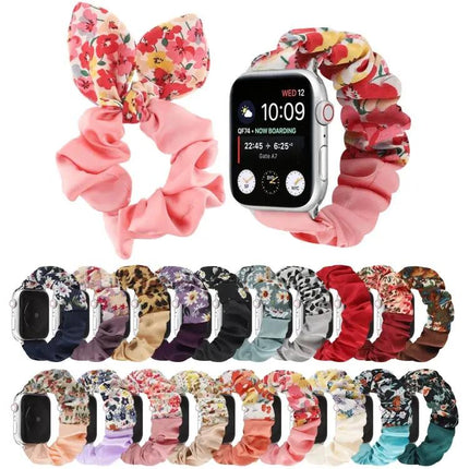 Butterfly Cloth Watch Strap For Apple Watch 38-49mm