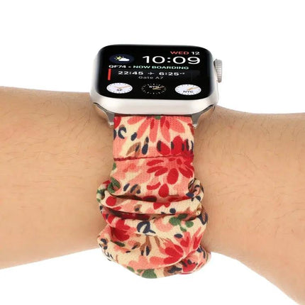 Butterfly Pattern Cloth Apple Watch Band 38/40/41mm