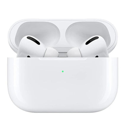 Protective Case for AirPods Pro in Everyday Activities - white Eco PC protective case shown with AirPods Pro in open charging case, drop and scratch protection