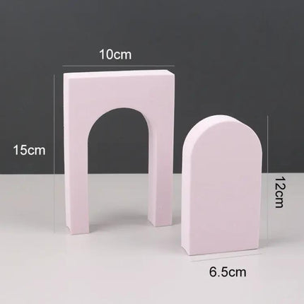 Geometric Foam Background Panels For Flatlay Photography Kit