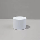 7.6 x 6cm Cylinder / White