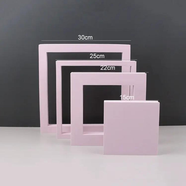 Geometric Foam Background Panels For Flatlay Photography Kit