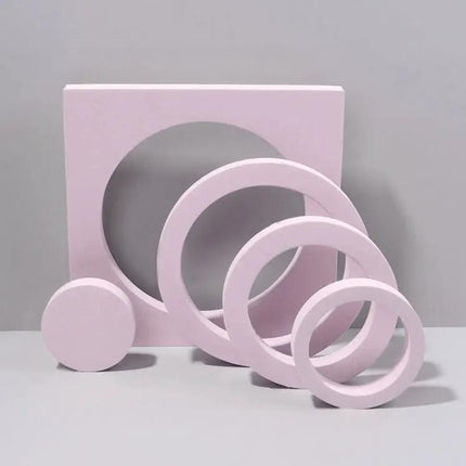 Geometric Foam Background Panels For Flatlay Photography Kit