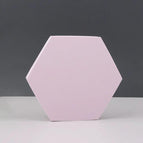 18 x 2cm Hexagon / Pink