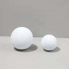 7cm Round Ball + 5cm Round Ball / White