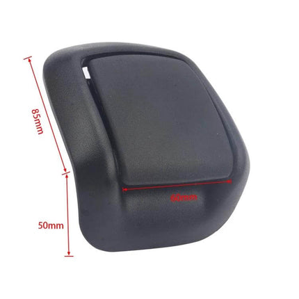 Right Side Seat Backrest Adjustment Handle for Ford Fiesta Mk6 2002-2008 - black replacement right-side seat adjuster with dimensions