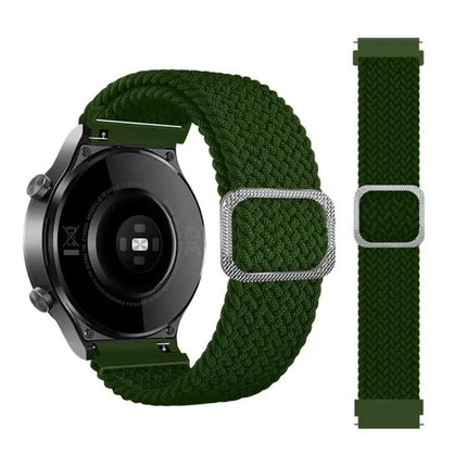 Adjustable Nylon Braided Strap For Galaxy Watch 3 41mm