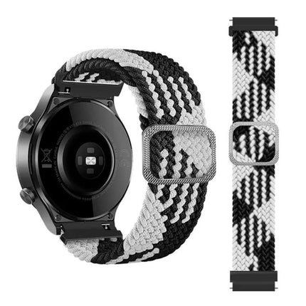 22mm Nylon Braided Elastic Adjustable Replacement Watchband