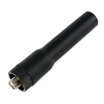 Retevis RT20 Dual Band Soft Antenna for Two-Way Radios black stubby antenna with metal SMA connector for outdoor and emergency use