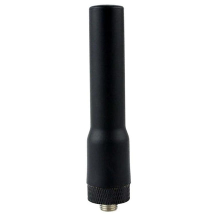 Retevis RT20 Dual Band Soft Antenna for Two-Way Radios black short rubber antenna for VHF UHF handheld radios, durable outdoor use