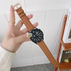 For Samsung Galaxy Watch Active2 40mm / Brown